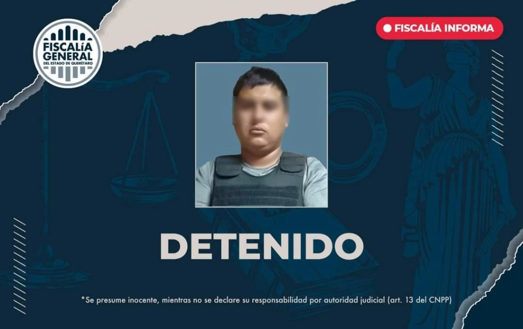La fiscalía difundió imagen del presunto delincuente.