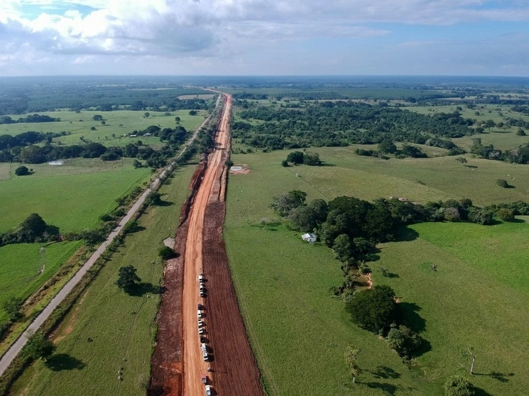 Imagen de archivo del Tramo 1 Palenque-Escandón del Tren Maya. Foto Cuartoscuro