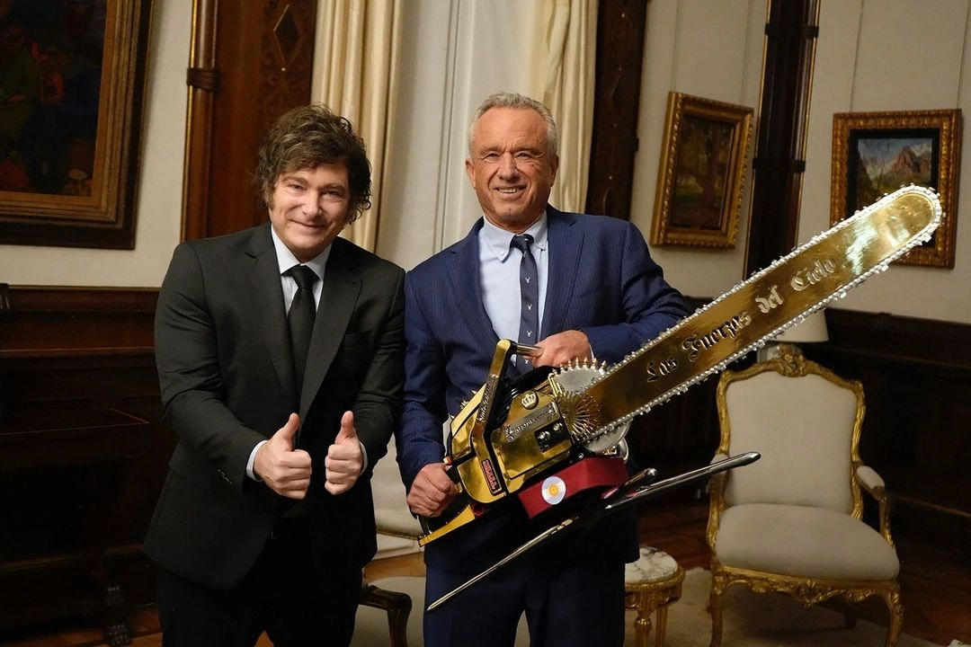 Argentina anunció en febrero que abandonaba la OMS, justo pocos días después de que el presidente Donald Trump tomará la misma decisión en el inicio de su segundo mandato.  Foto 
